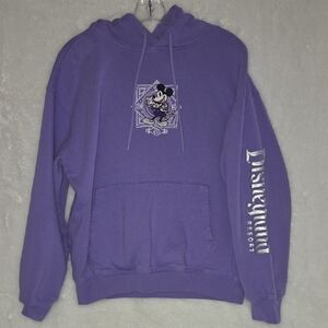 Disneyland 100 Years Of Wonder Purple Pullover Hoodie